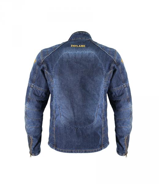 Denim motorcycle jacket INFLAME DANDY